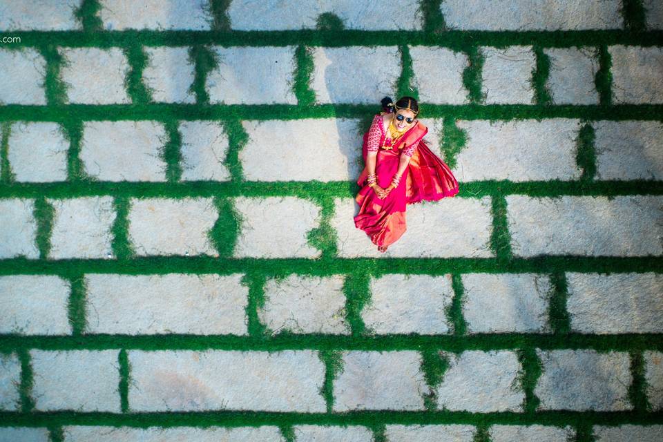 Aerial View - Cool Bride