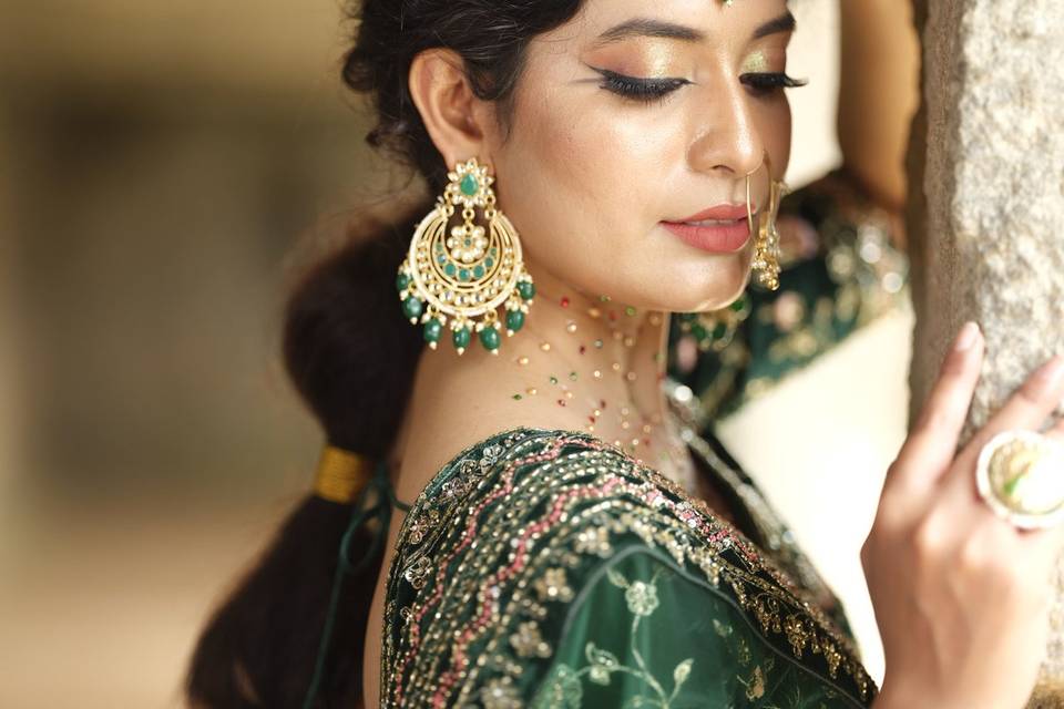 Bridal makeup