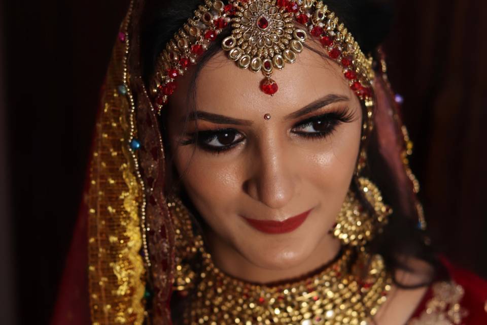 Bridal makeup