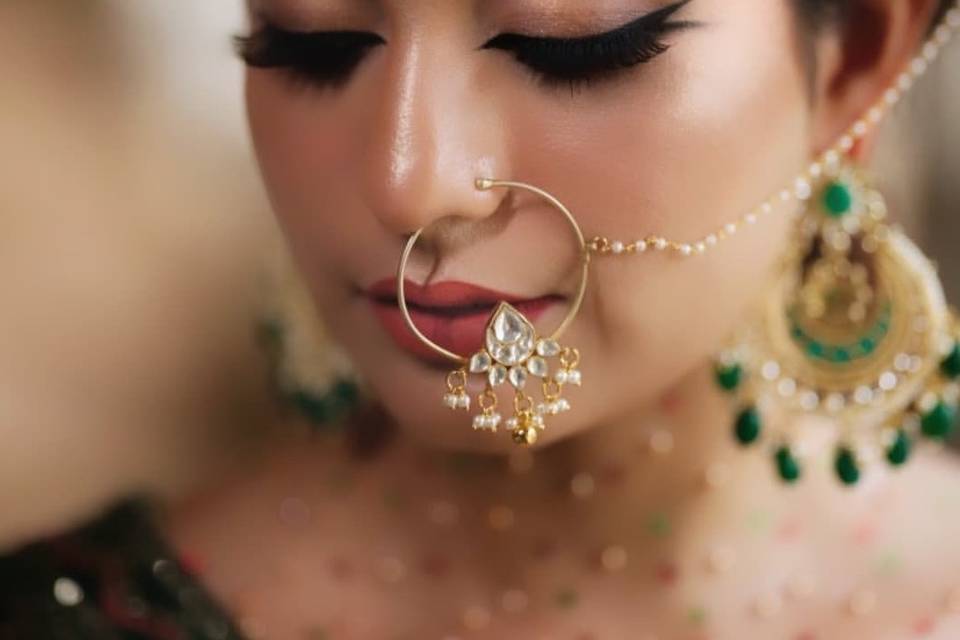 Bridal makeup