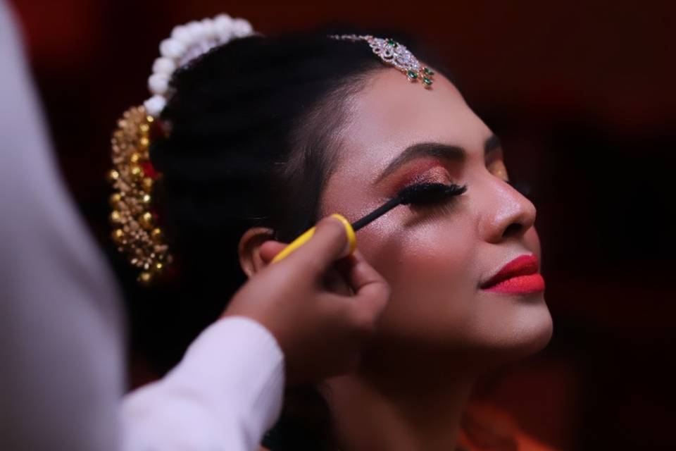 Bridal makeup