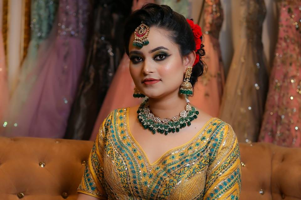 Bridal makeup