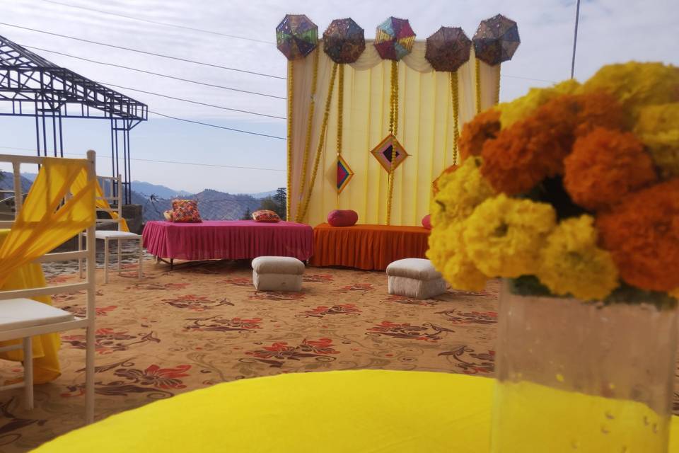 Haldi decor