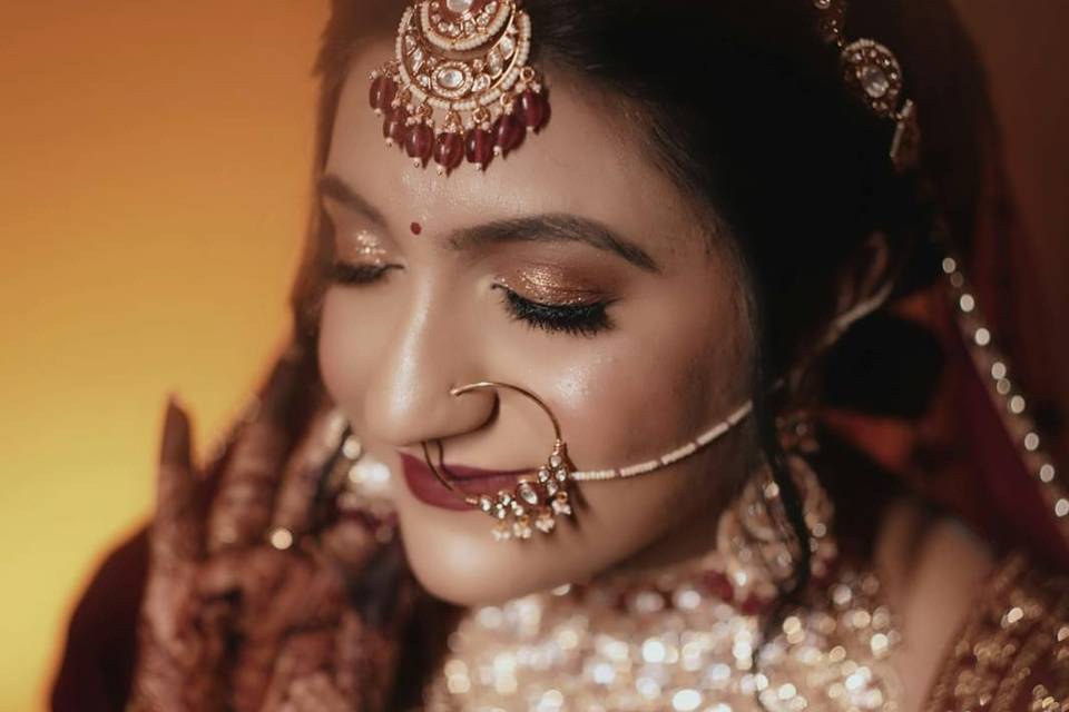 Bridal makeup