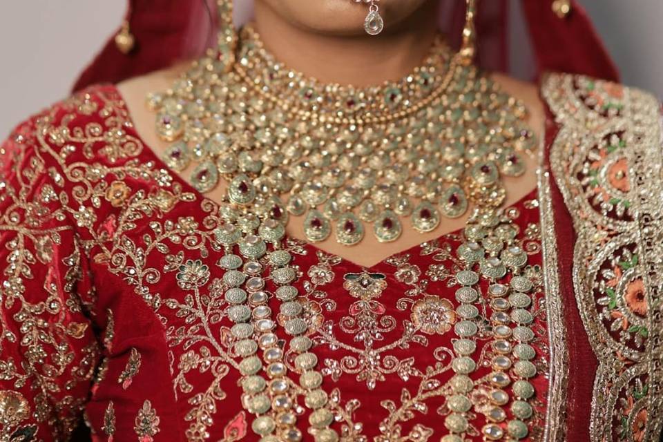 Bridal makeup
