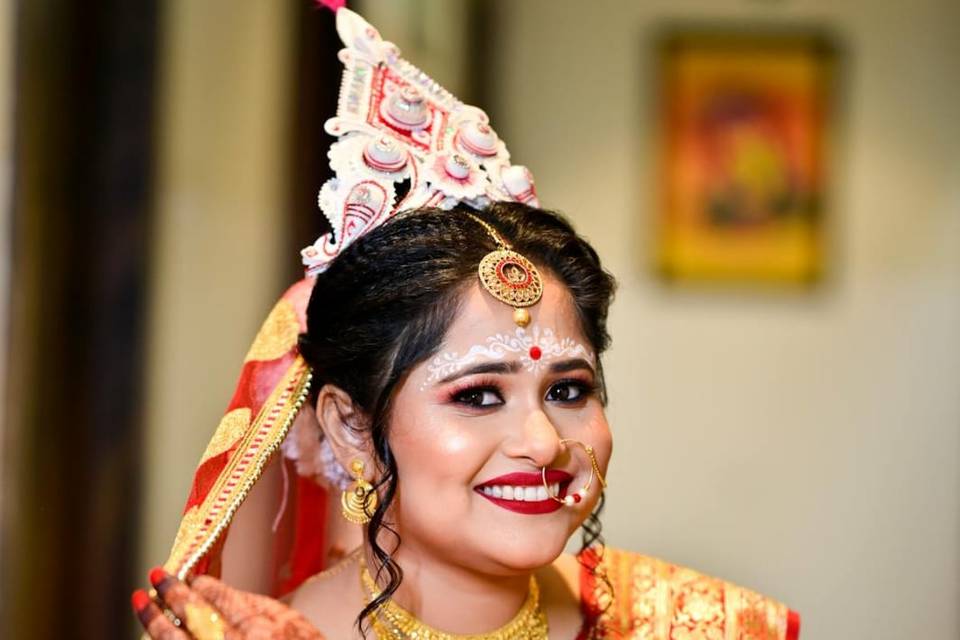 Bridal makeup