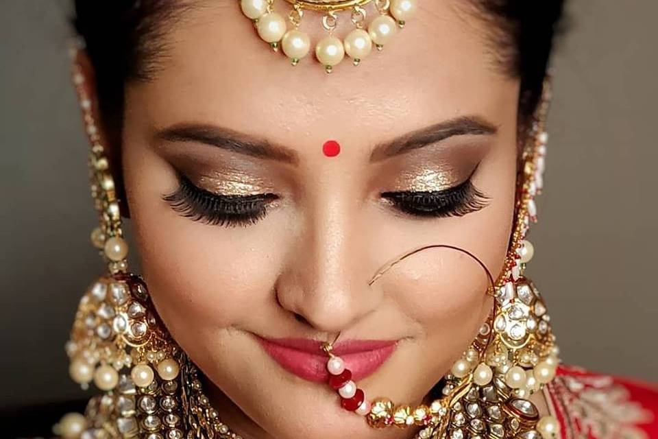 Bridal makeup