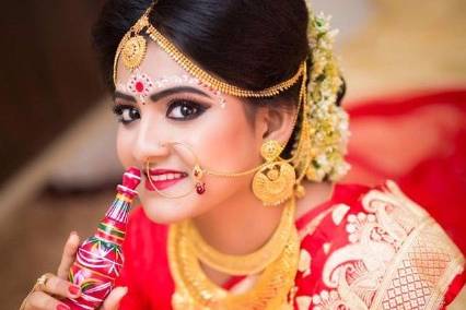 Bridal makeup