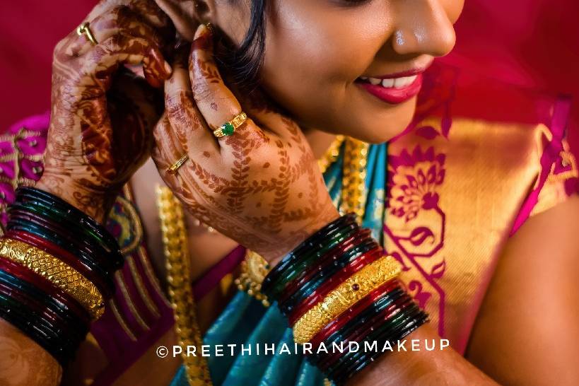 Bridal makeup