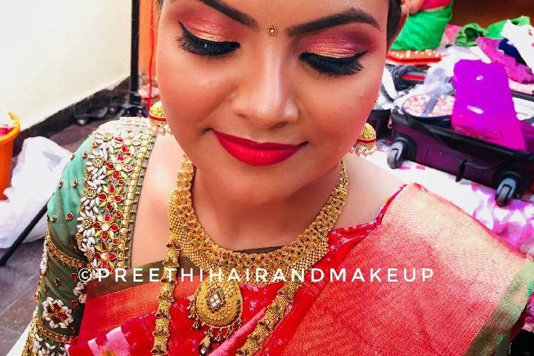 Bridal makeup