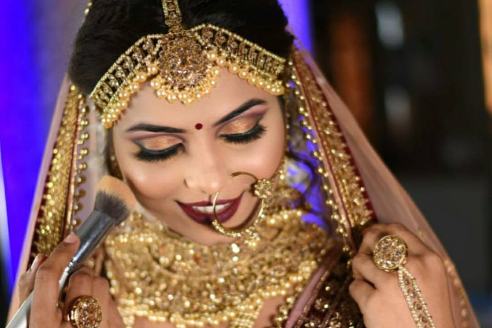 Bridal makeup