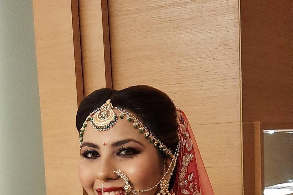 Bridal makeup