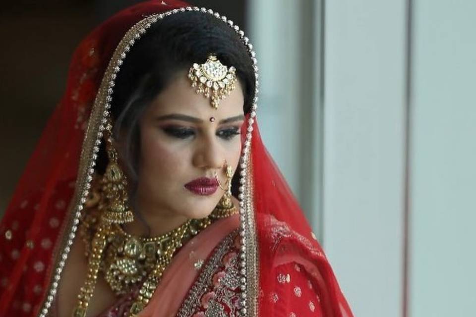 Wedding look North Indian Brid