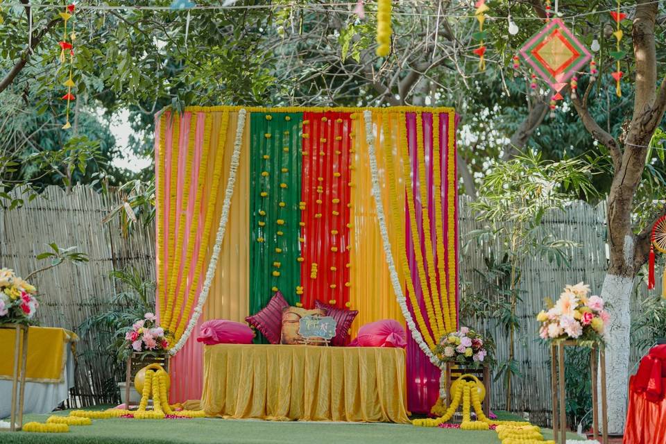 Haldi decor