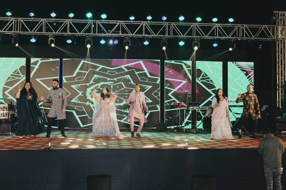 Sangeet stage