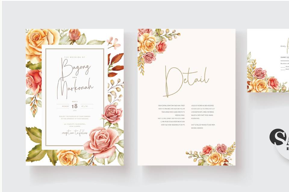 Wedding invite