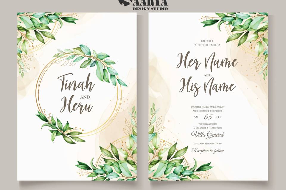 Wedding invite