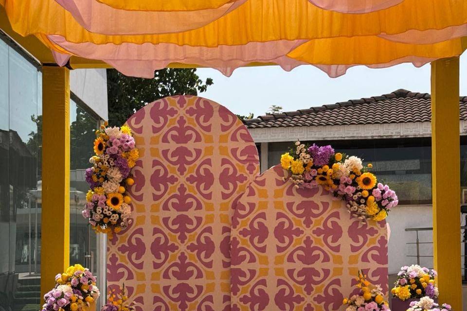 Haldi decor