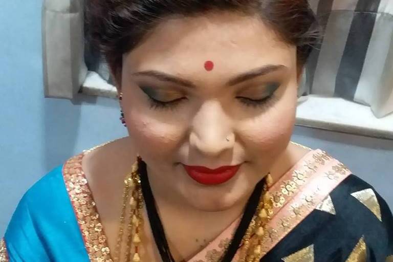 Bridal makeup