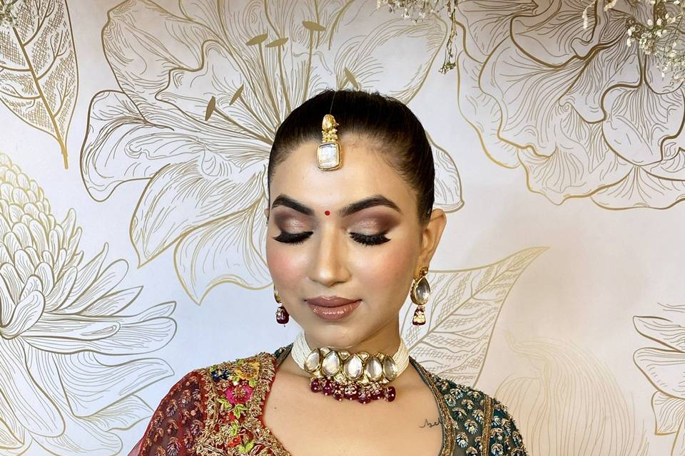 Bridal makeup