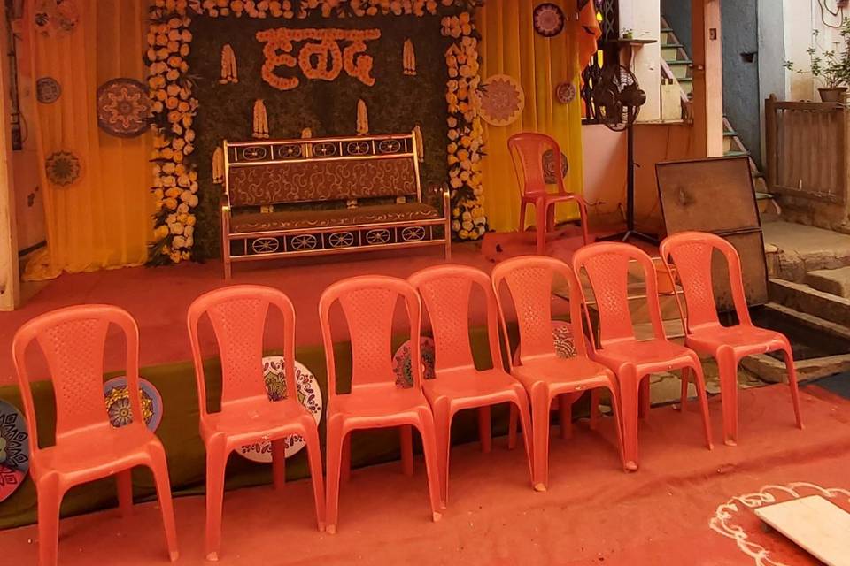 Haldi stage