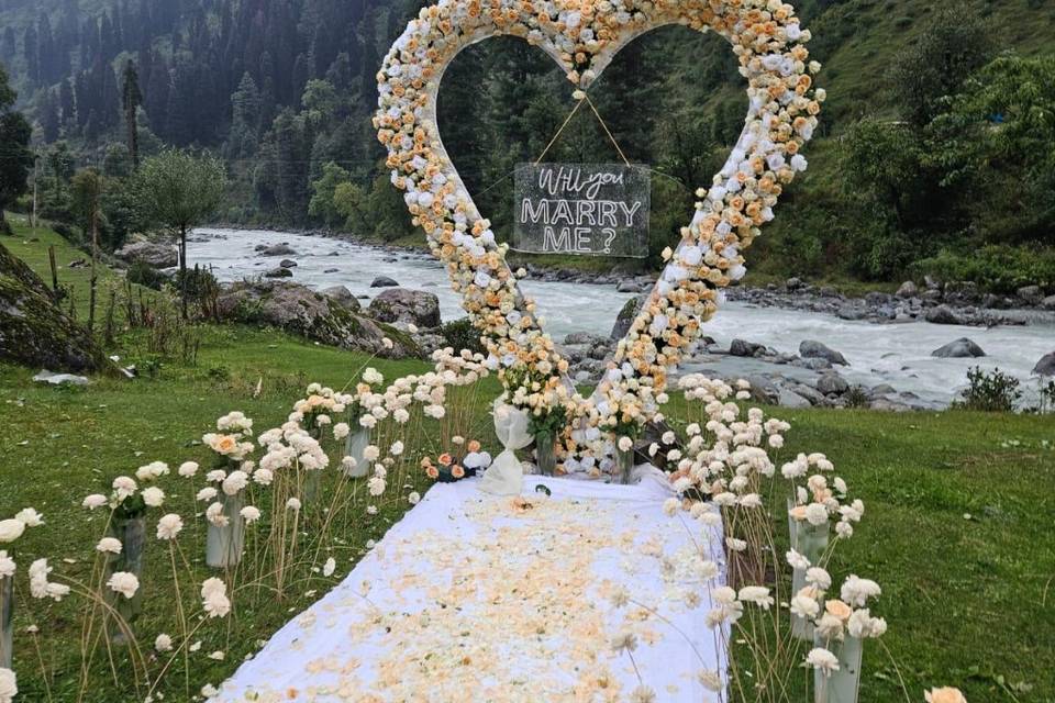 Proposal decor in kashmir