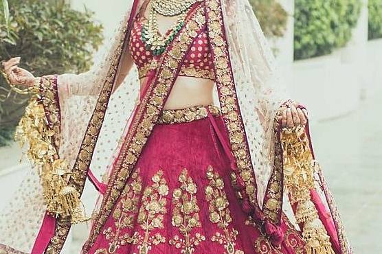 Customised Bridal Lehenga