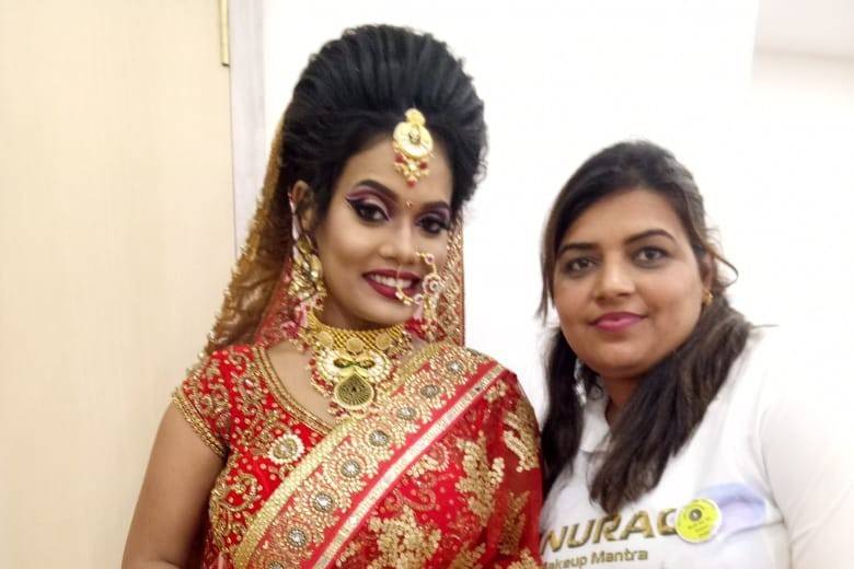 Bridal makeup