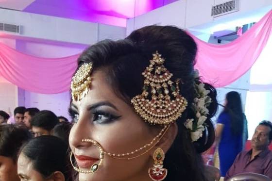 Bridal makeup