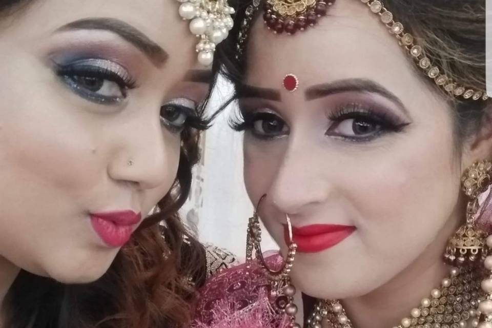 Bridal makeup