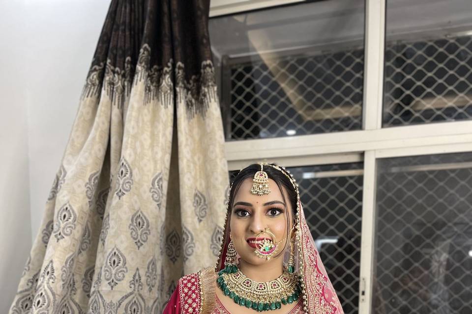 Bridal makeup