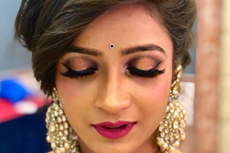 Bridal makeup