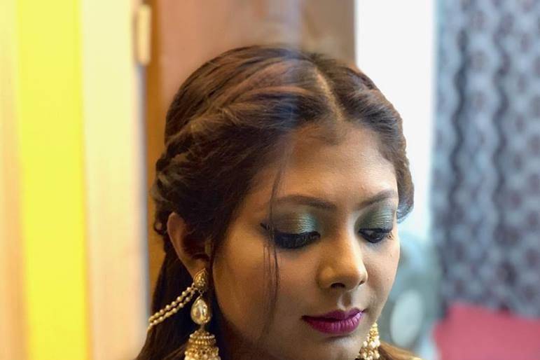 Bridal makeup