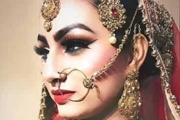 Bridal makeup