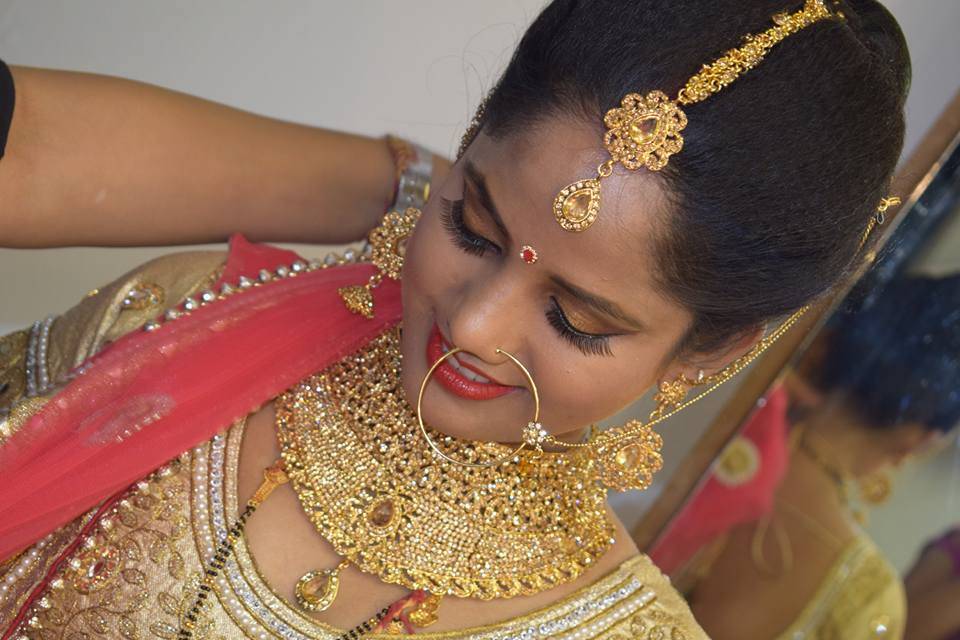 Bridal makeup