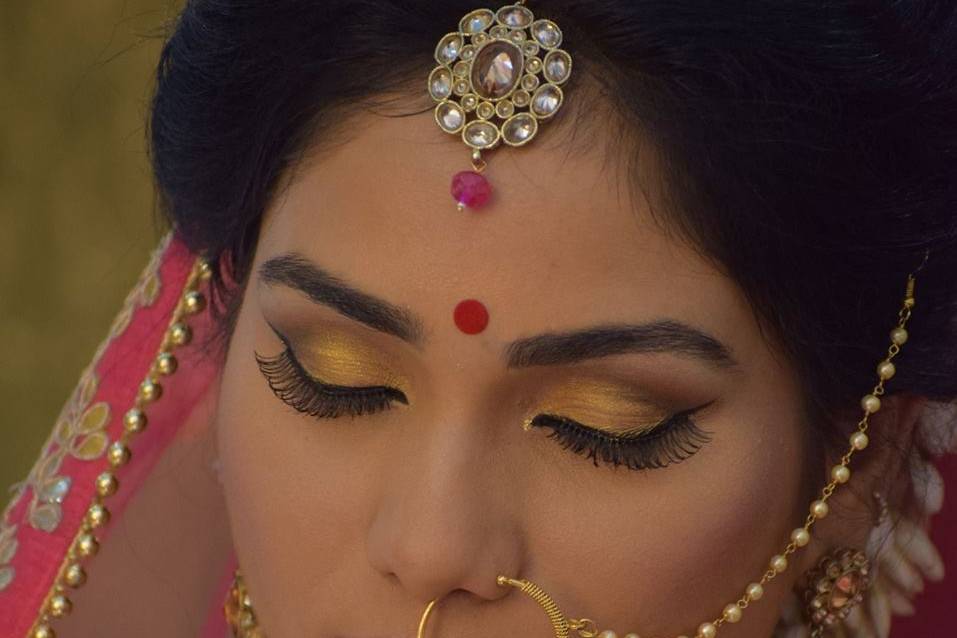 Bridal makeup