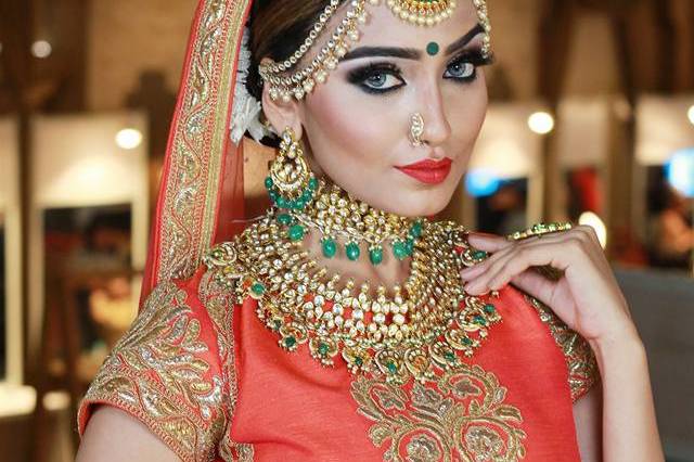 Bridal makeup