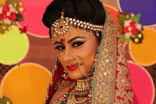 Bridal makeup