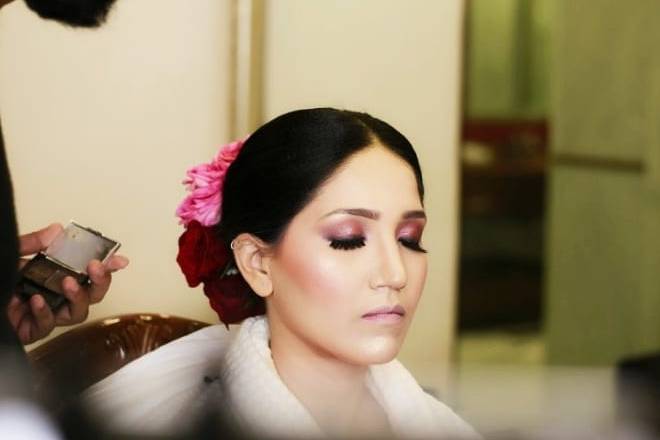 Bridal makeup