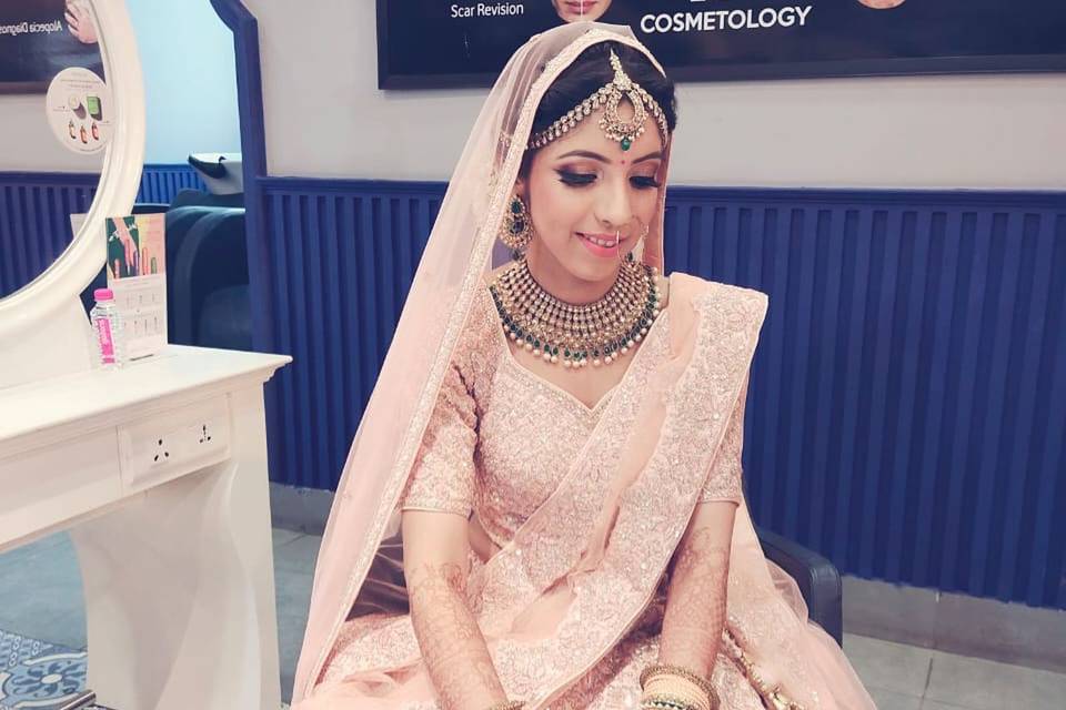 Bridal makeup