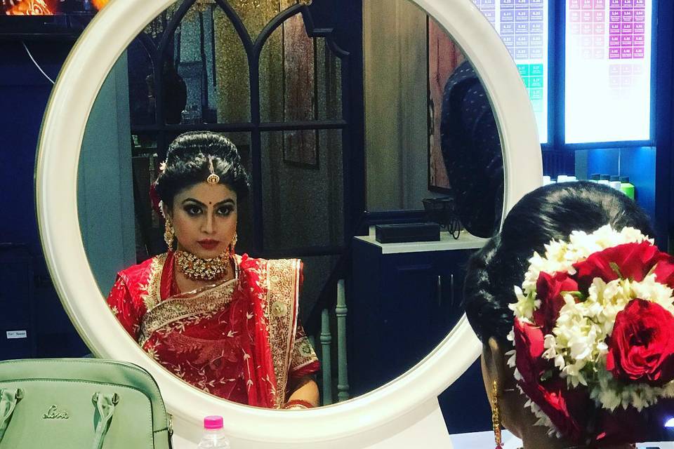 Bridal makeup