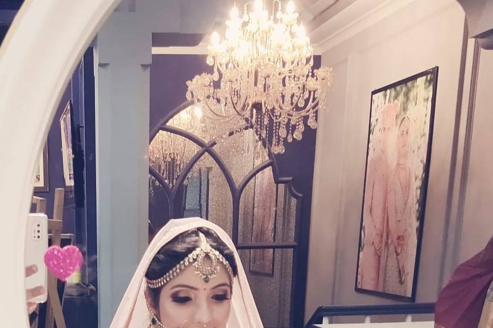 Bridal makeup