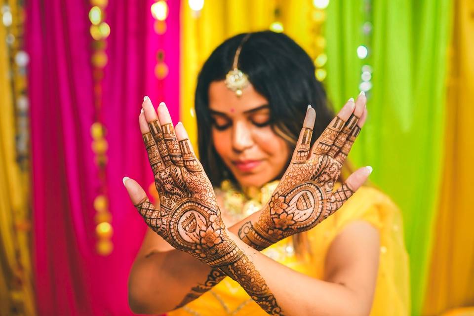 Bridal henna