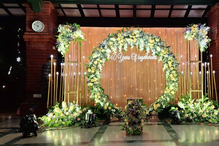 wedding stage decor