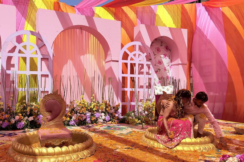 Haldi decor