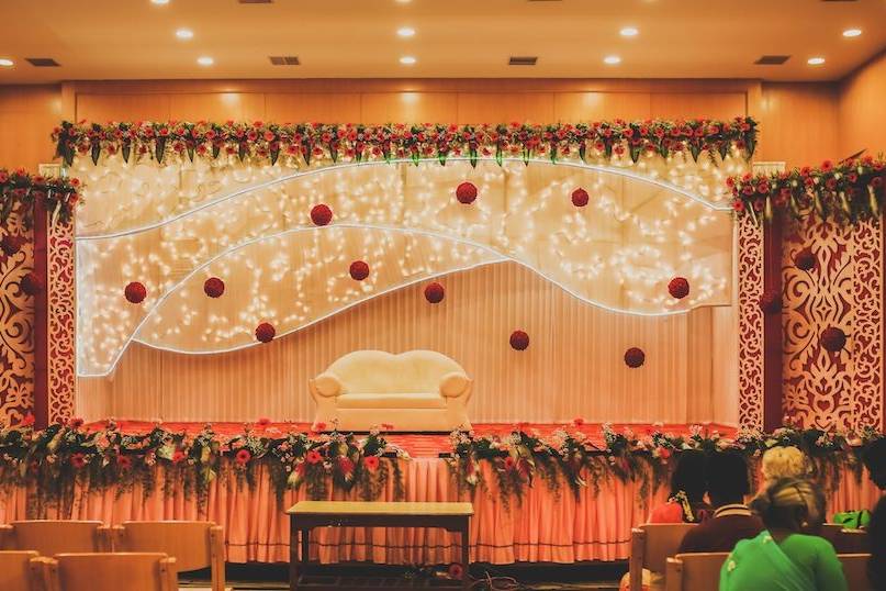 Reception stage