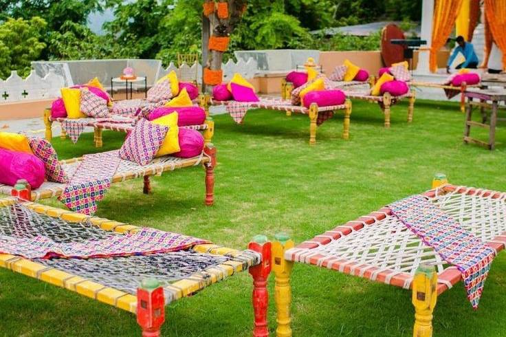 Seating for guest