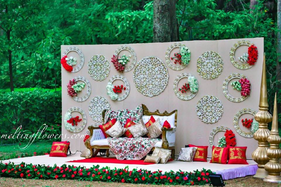 Mehandi setup