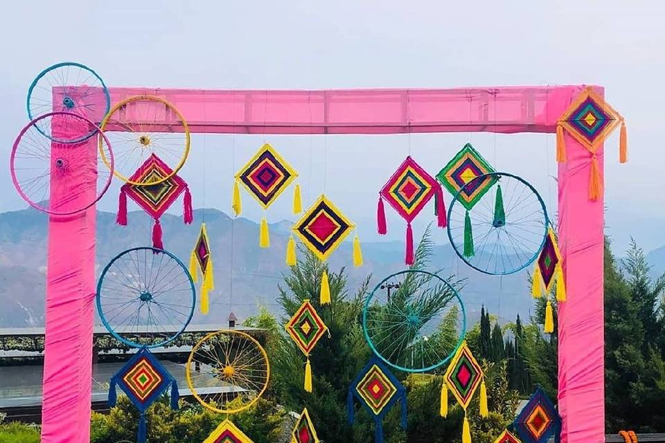Mehandi decor