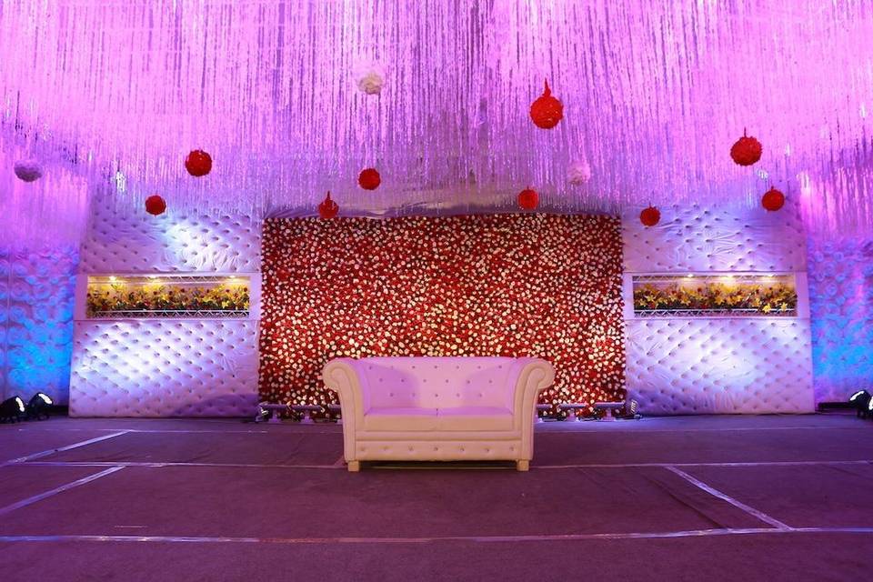 Reception stage